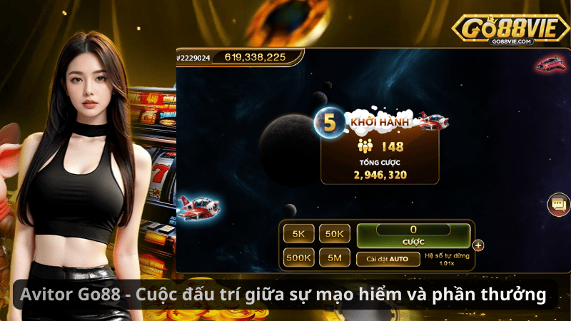 Aviator Go88 - Cuộc đấu trí giữa sự mạo hiểm và phần thưởng