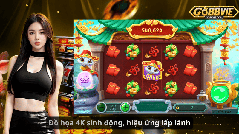 Đồ họa 4K sinh động, hiệu ứng lấp lánh