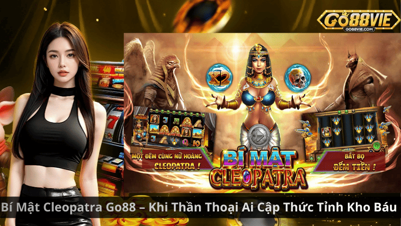 Bí Mật Cleopatra Go88 – Khi Thần Thoại Ai Cập Thức Tỉnh Kho Báu 