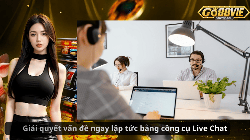 Giải quyết vấn đề ngay lập tức bằng công cụ Live Chat