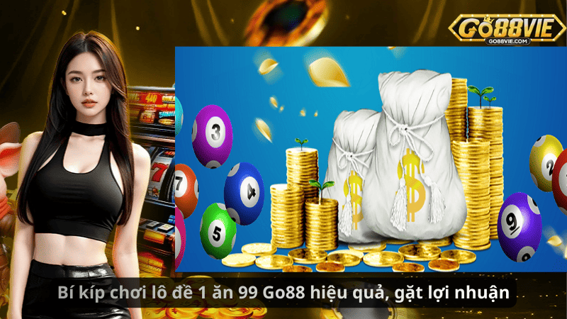 Bí kíp chơi lô đề 1 ăn 99 Go88 hiệu quả, gặt lợi nhuận