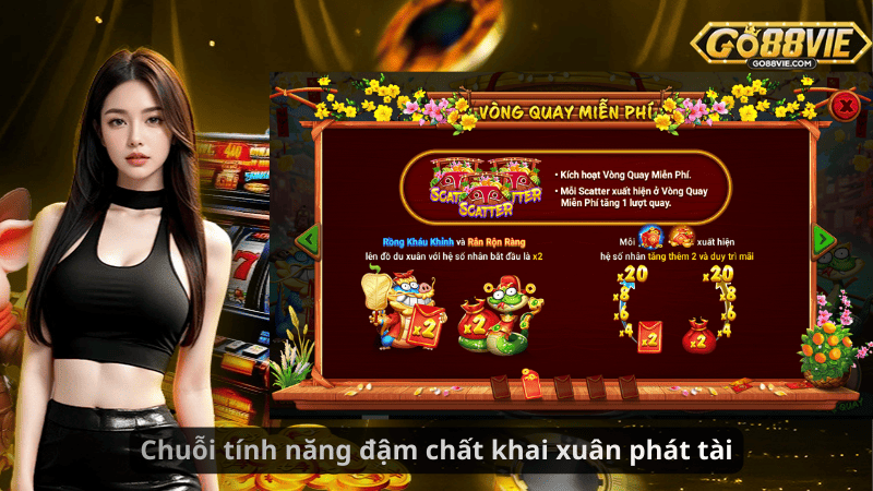 Chuỗi tính năng đậm chất khai xuân phát tài