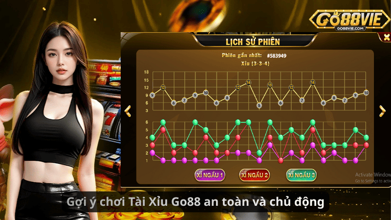 Gợi ý chơi Tài Xỉu Go88 an toàn và chủ động